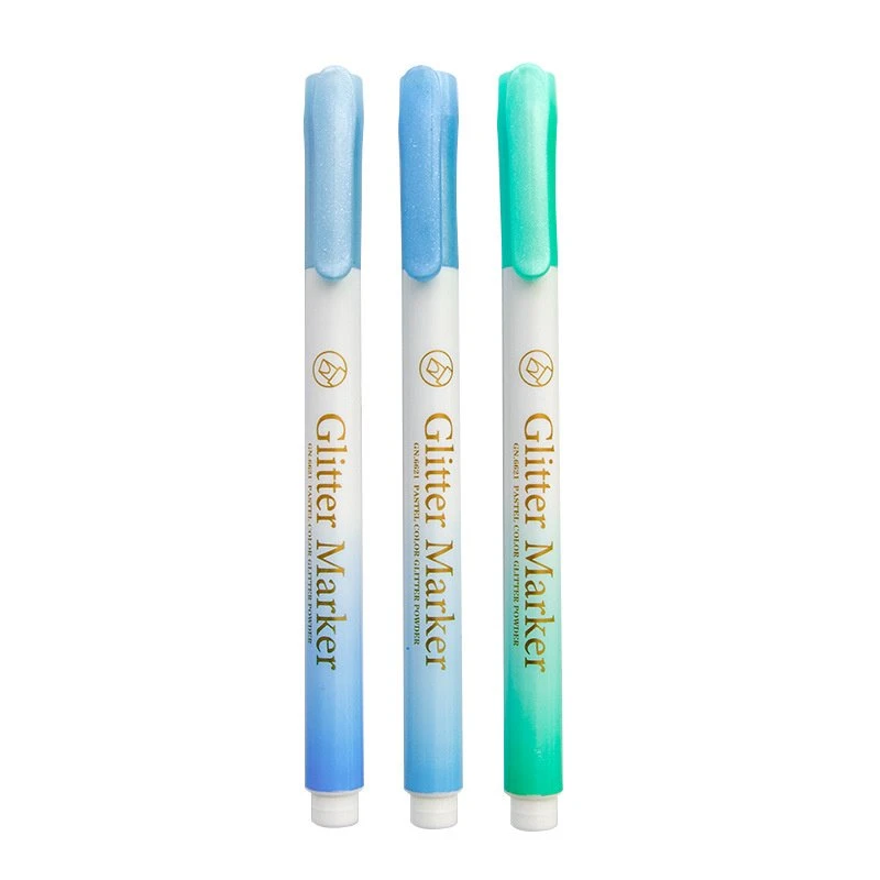 Highlighter Glitter Pastel Kulur Ġentili