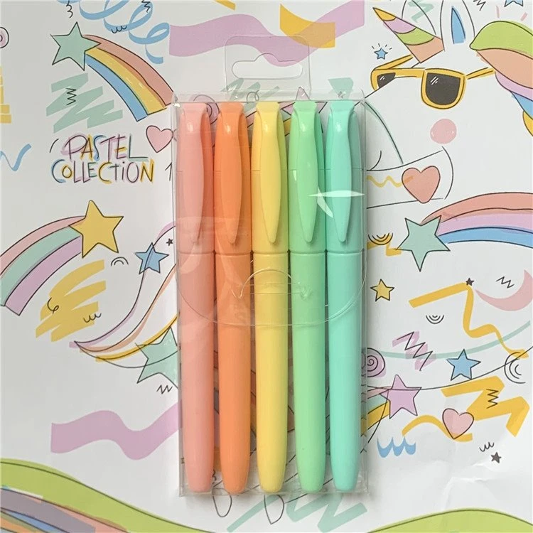 Pinna Highlighter irqiq tal-Kulur Pastell