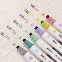6 Kuluri Timbru Double Headed Highlighter