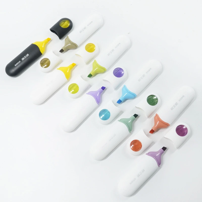 8pcs Kuluri Pastel Soft Tip Highlighter