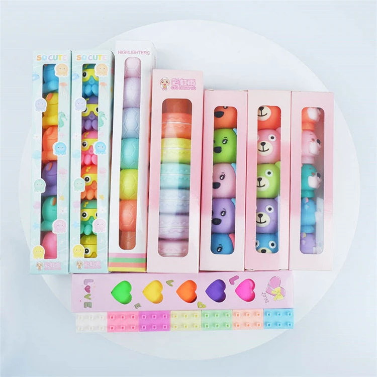 Pinna Marker Highlighters ikkulurita ħelu