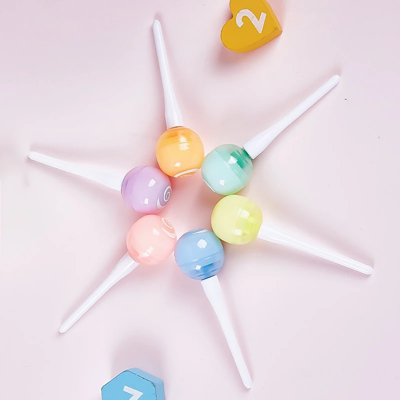 Sett Ħelu ta' Highlighter Lollipop