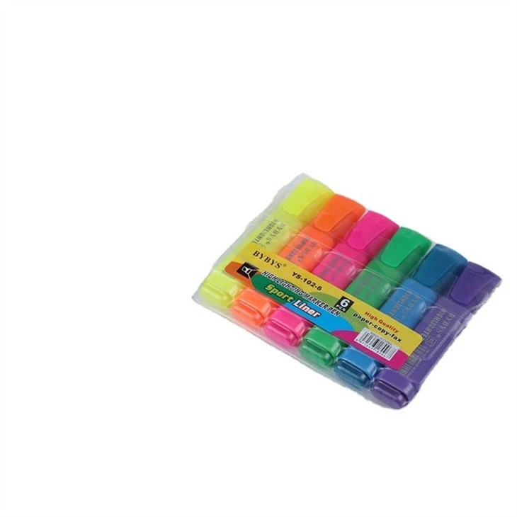 Pinna Highlighter tal-Linja Ħoxna ta '4mm