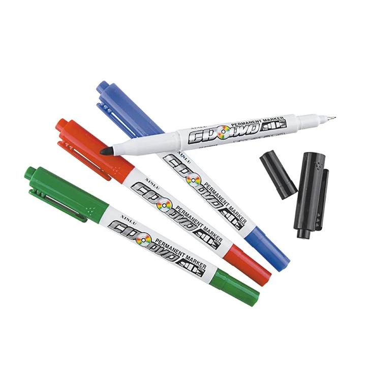 Double Head Waterproof Marker Permanenti Pinna