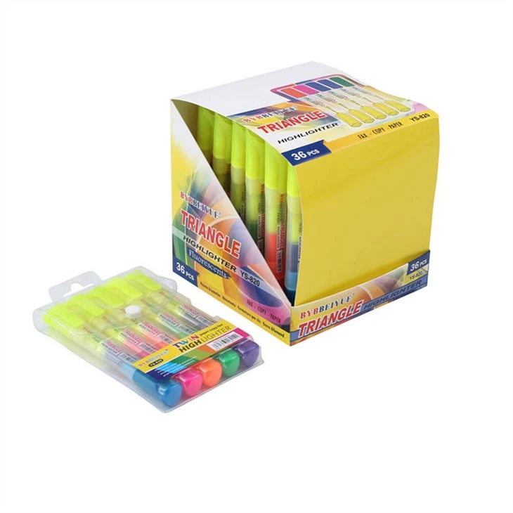 Pinna ta' Highlighters ta' Kulur Doppju